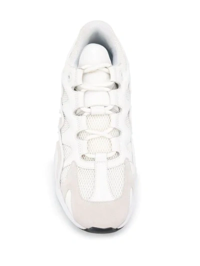 Shop Sandro Atomic Sneakers In Blanc