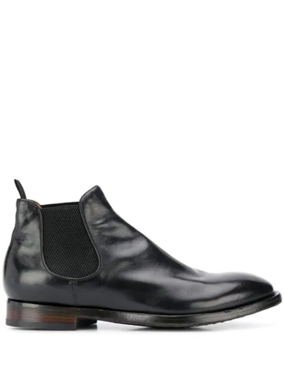 Shop Officine Creative Emory 12 Chelsea Boots In Nero