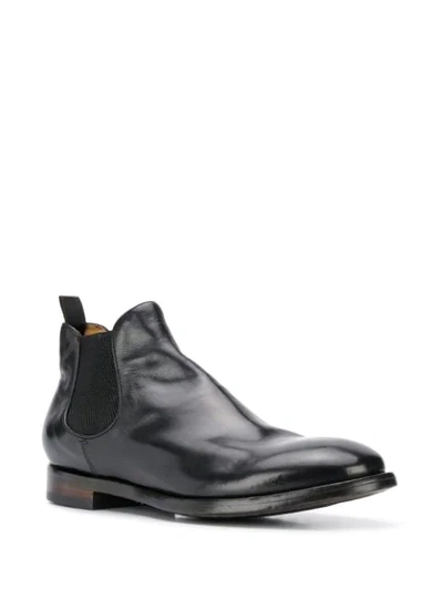 Shop Officine Creative Emory 12 Chelsea Boots In Nero