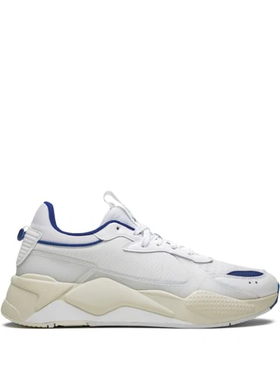 Shop Puma Rs-x Tech Low-top Sneakers In  Whitte-whisper White