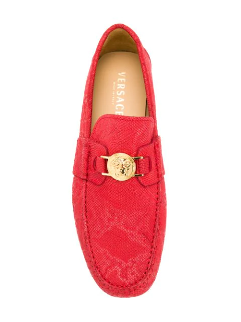 red versace dress shoes