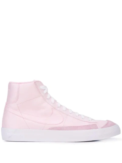 Shop Nike Mid '77 Vintage Hi-top Sneakers In Pink