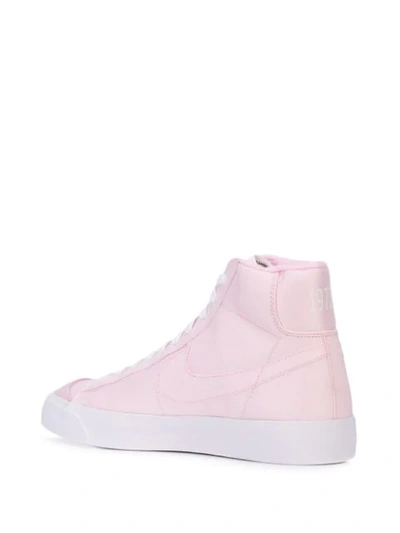 Shop Nike Mid '77 Vintage Hi-top Sneakers In Pink