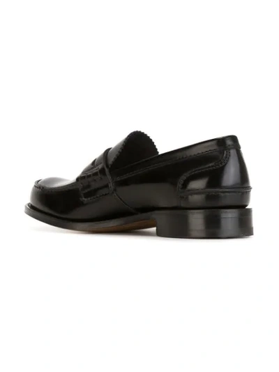 Shop Church's Tunbridge Loafer Shoes In Black