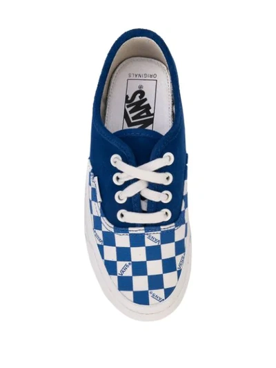 Shop Vans Authentic Lx Sneakers In Blue