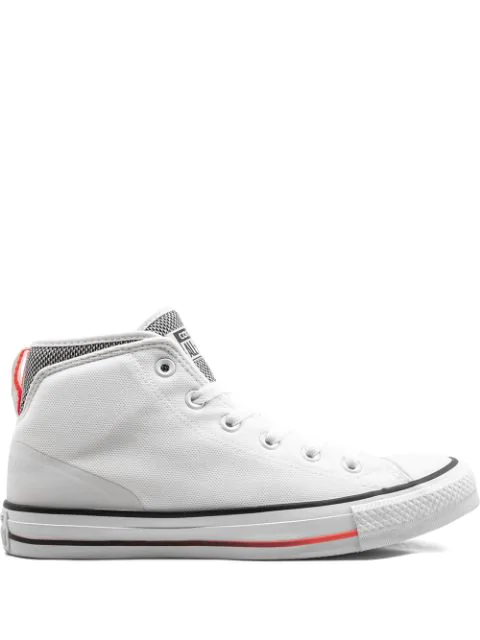 Converse Ctas Syde Street Mid Sneakers In White | ModeSens