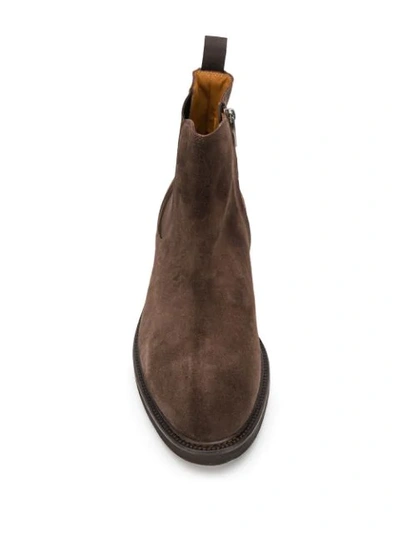 Shop Henderson Baracco Suede Chelsea Boots In 0