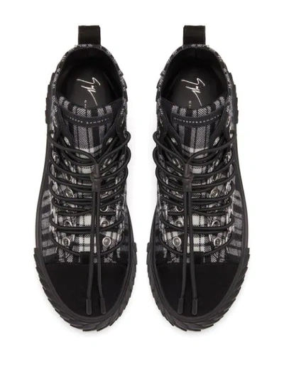 Shop Giuseppe Zanotti Blabber High-top Sneakers In Black