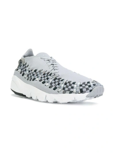 Shop Nike Air Footscape Woven Nm Sneakers In Grey