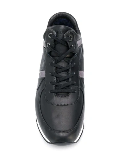 Shop Lloyd Two-tone Low-top Sneakers In Black