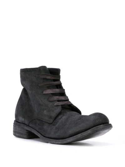 Shop A Diciannoveventitre Lace-up Ankle Boots In Black