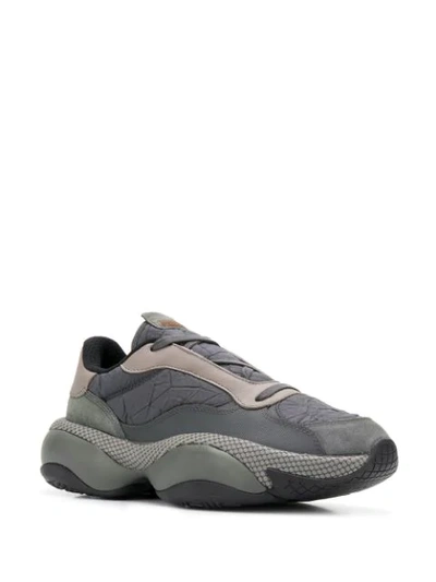 Shop Puma Lace-up Sneakers In 02 Gray/dark Shadow