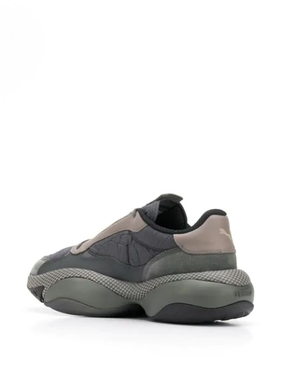 Shop Puma Lace-up Sneakers In 02 Gray/dark Shadow