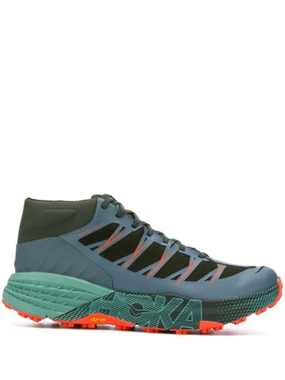 Shop Hoka One One Speedgoat Low-top Sneakers In Blue