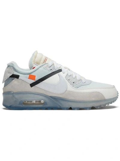 Shop Nike X Off-white 'air Max 90 The Ten' Sneakers - Weiss