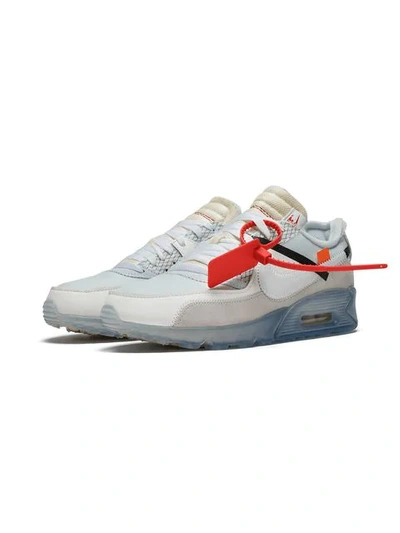 Shop Nike X Off-white 'air Max 90 The Ten' Sneakers - Weiss