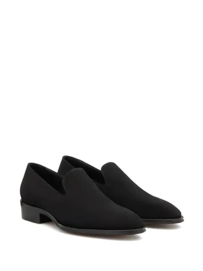 Shop Giuseppe Zanotti Benson Loafers In Black