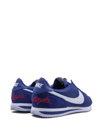 Shop Nike Cortez Basic Sneakers In Blue