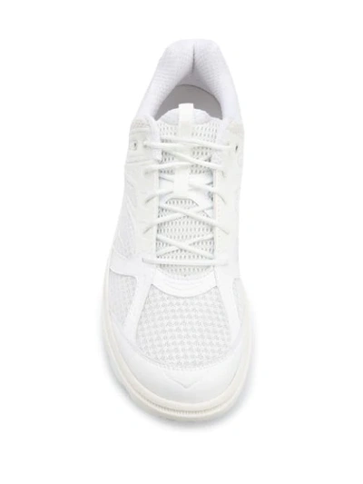 Shop Hoka One One X Engineered Garments Bondi Low-top Sneakers In White