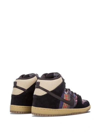 Shop Nike Dunk High Premium Sb Sneakers In Black