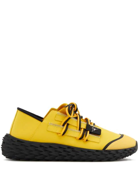 Giuseppe Zanotti Urchin Sneakers In Yellow | ModeSens