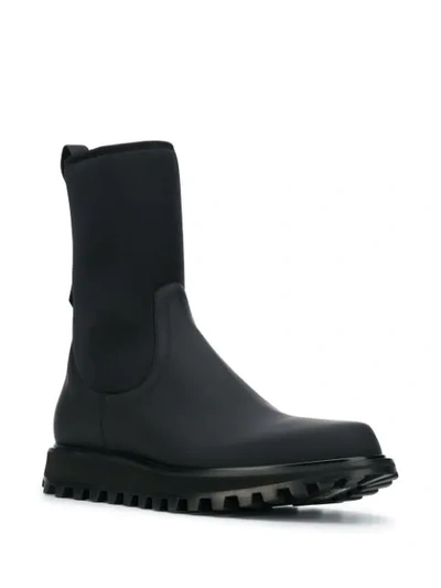Shop Dolce & Gabbana Vulcano Boots In Black