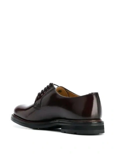 Shop Church's Woodbridge Lace-up Derby Shoes In F0ady Burgundy