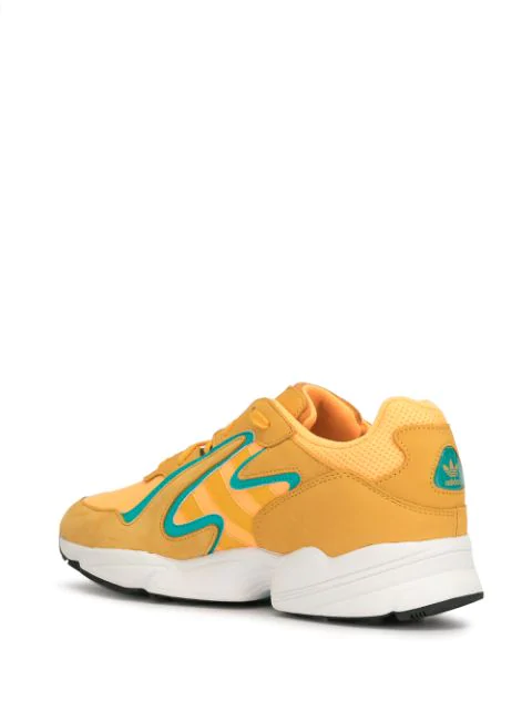 Adidas Originals Yung 96 Chasm Sneakers In Yellow Modesens