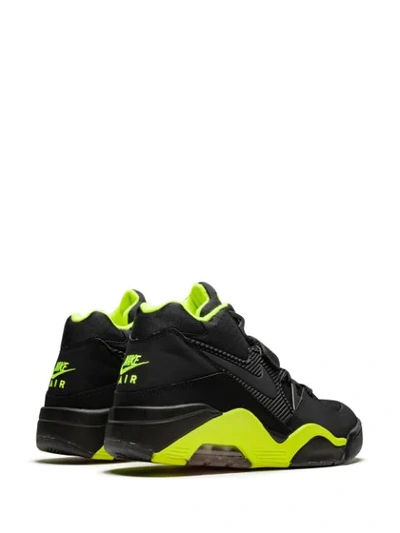 Shop Nike Air Force 180 Sneakers In Black