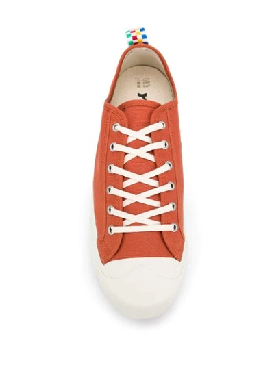 Shop Ymc You Must Create Lace-up Low-top Sneakers In Brown