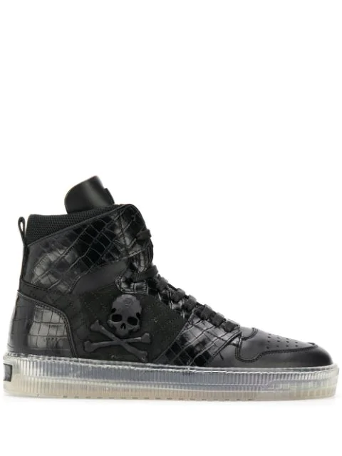 philipp plein high top shoes