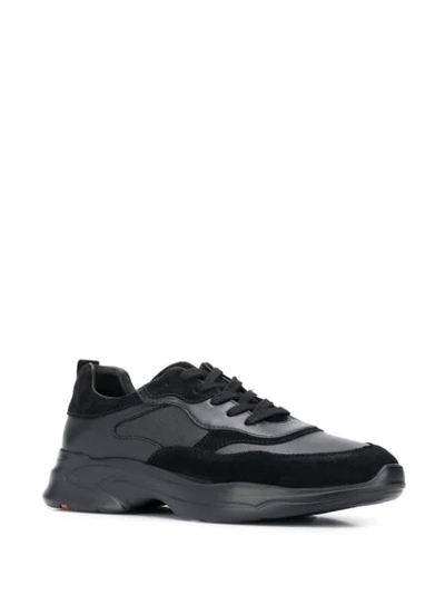 Shop Lloyd Low-top Lace-up Sneakers In Black