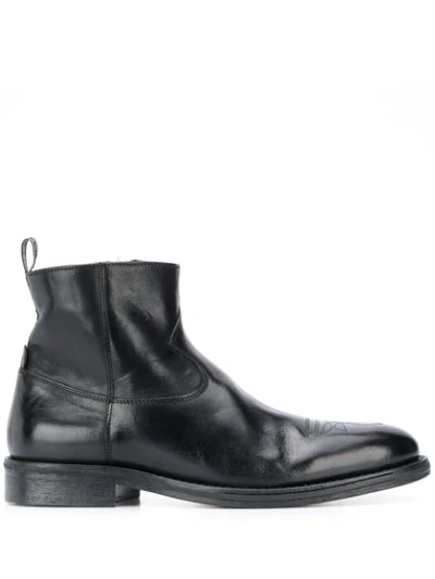 Shop Golden Goose Toro Ankle Boots In Black