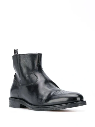 Shop Golden Goose Toro Ankle Boots In Black