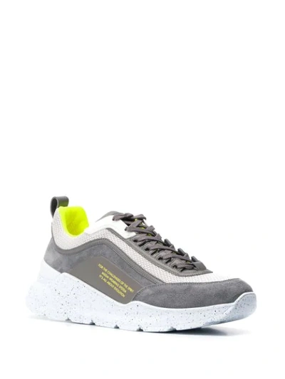 Shop Msgm Z Running Low-top Sneakers In Grey