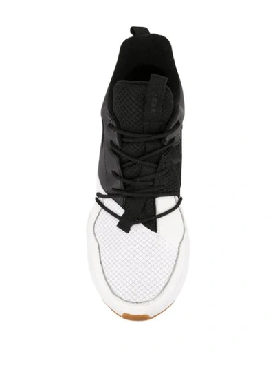 Shop Arkk Asymtrix Mesh F-pro90 Sneakers In Black