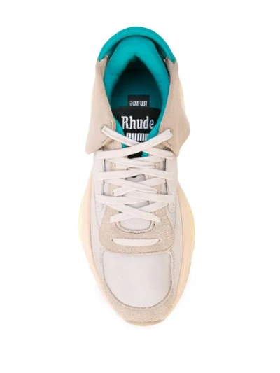 Shop Puma Rhude Alteration Sneakers In Grey