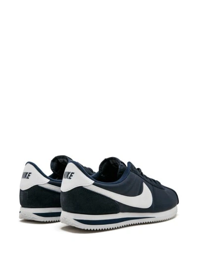 Shop Nike Cortez Basic Nylon Sneakers In Blue