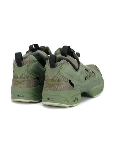 Shop Reebok Hunter Green Instapump Fury Mtp Trainers