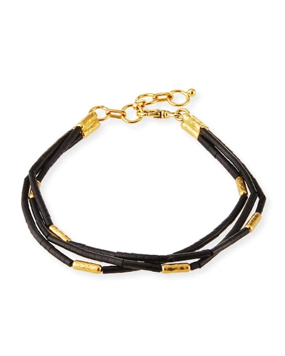 Shop Gurhan 24k Gold 3-strand Bead Bracelet