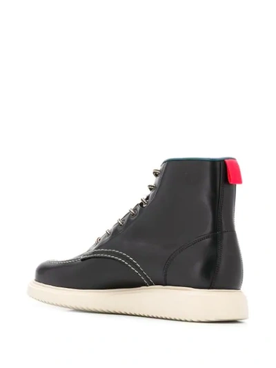 Shop Ps By Paul Smith Lace-up Ankle Boots In Black