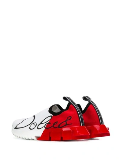 Shop Dolce & Gabbana Sorrento Sneakers In White