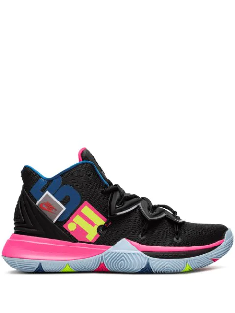 kyrie 5 pink and black