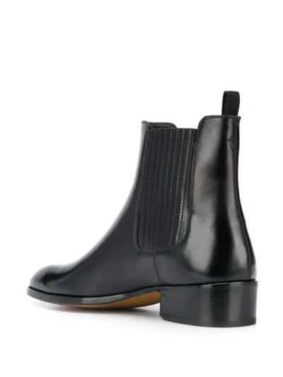 Shop Tom Ford Chelsea Ankle Boots In Black