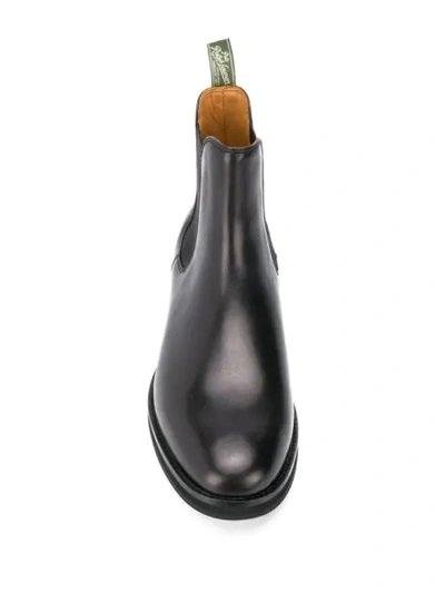 Polo Ralph Lauren Bryson Slip-on Ankle Boots In Black