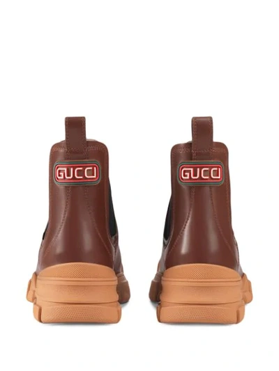 Shop Gucci Chelsea-boots In Brown