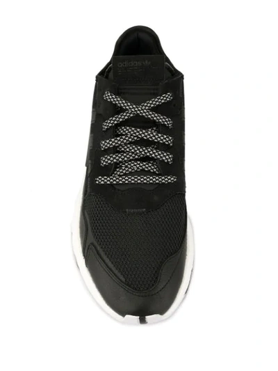 Shop Adidas Originals Nite Jogger  In Black
