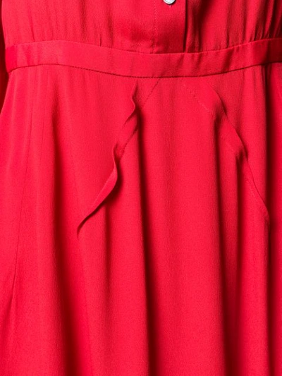 Shop N°21 Shirt Dress In Red