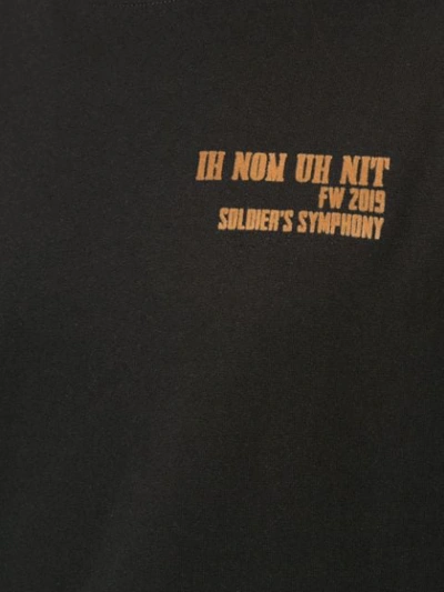 Shop Ih Nom Uh Nit Logo Detail T-shirt In Black