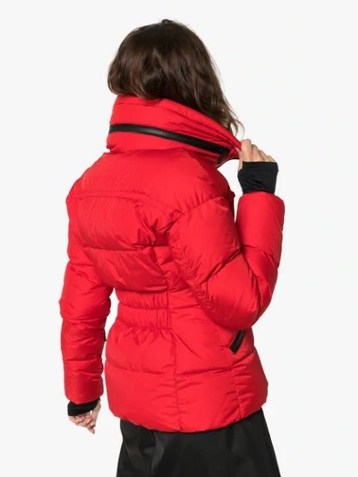 MONCLER GRENOBLE GIUBBOTTO DIXENCE PUFFER JACKET - 红色